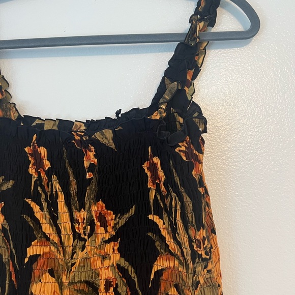 Faithfull The Brand Del Mar Mini Dress Size Medium - Picture 4 of 12